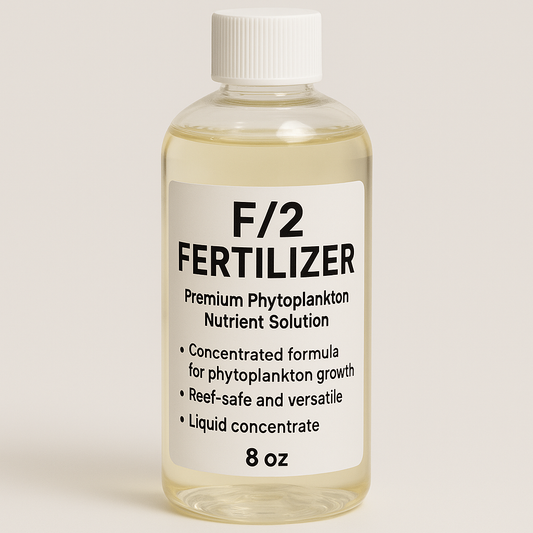 F/2 Fertilizer (8 oz) – Premium Phytoplankton Nutrient Solution